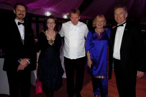 Gordon Ramsay Lookalike at Papworth Trust's fundraiser